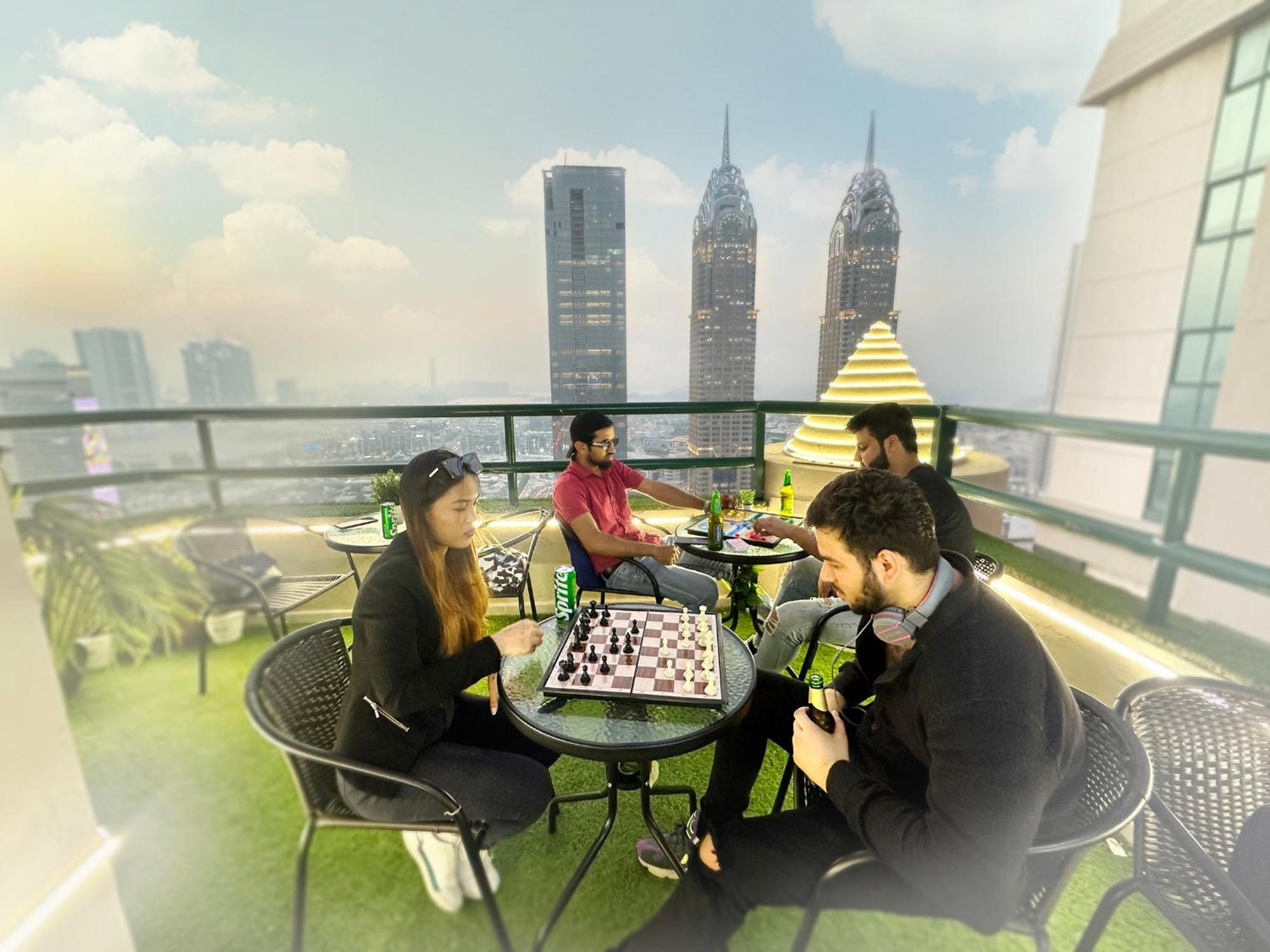 Horizon View Partition Room In Barsha Heights Near Metro Dubaj Exteriér fotografie